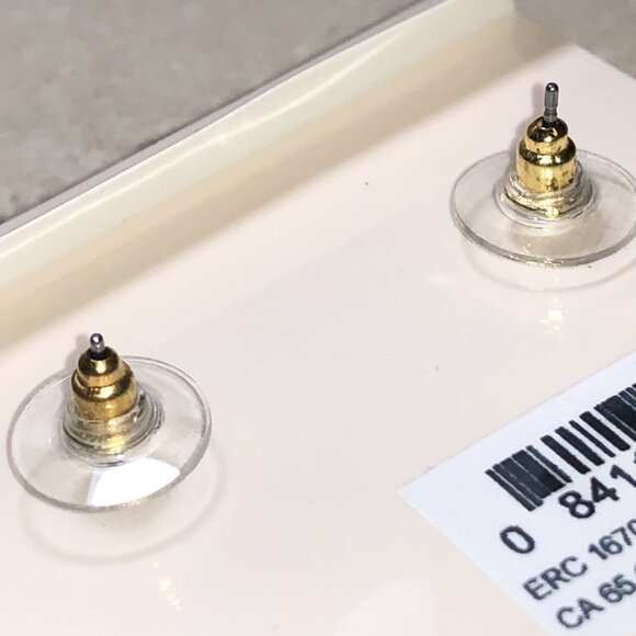 Amrita Fuchsia & Gold Chandelier Earrings - Picture 5 of 6